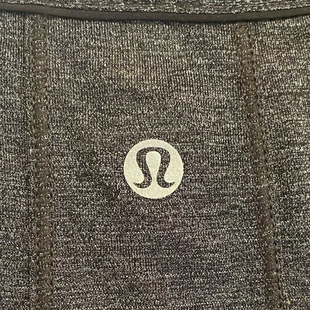 Lululemon Pace Perfect Tank Heathered Black / Black - Picture 4 of 7
